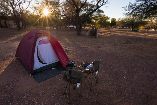 Camping : hébergement en safari en Afrique du Sud