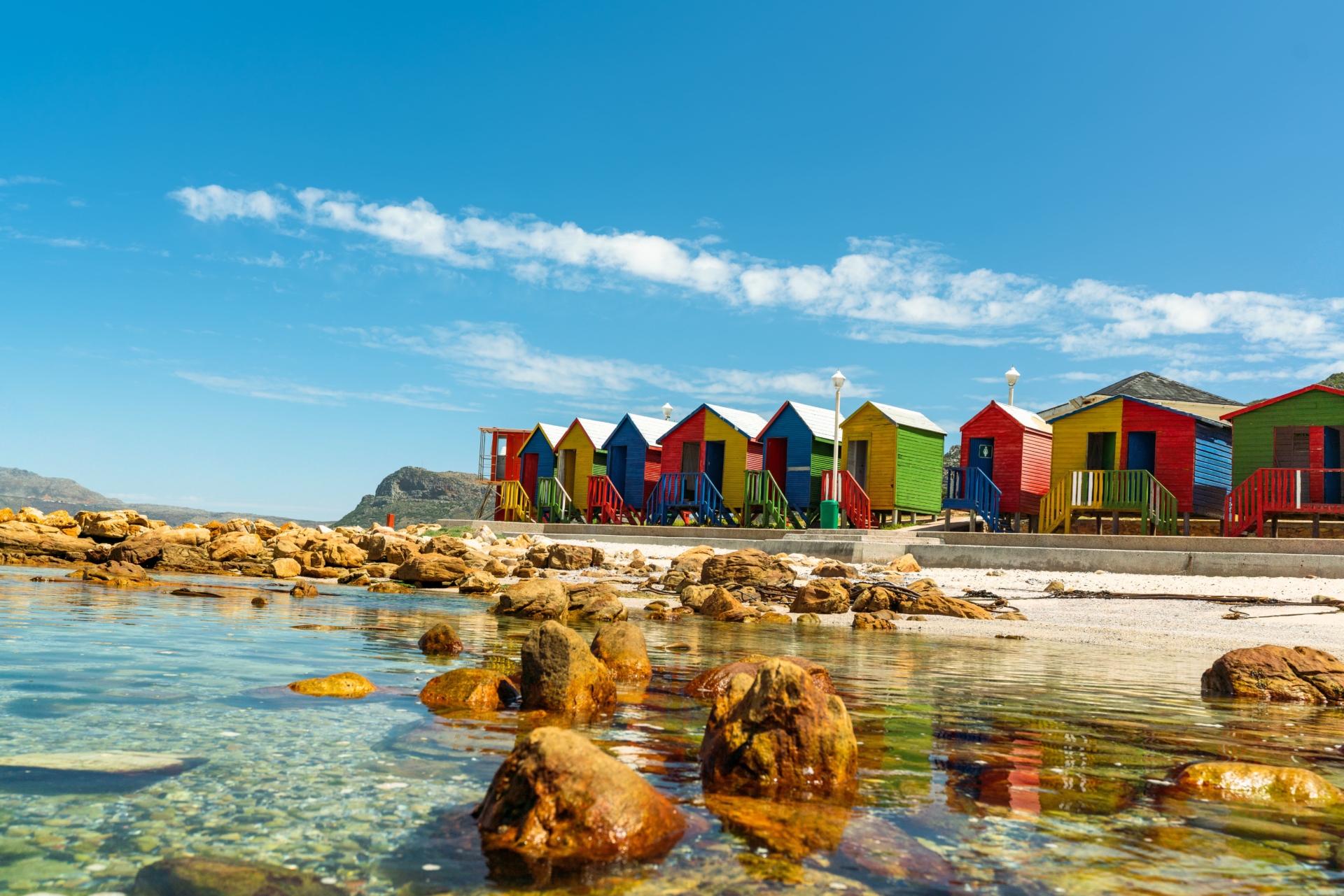 cap-town-maison-colorées-plage